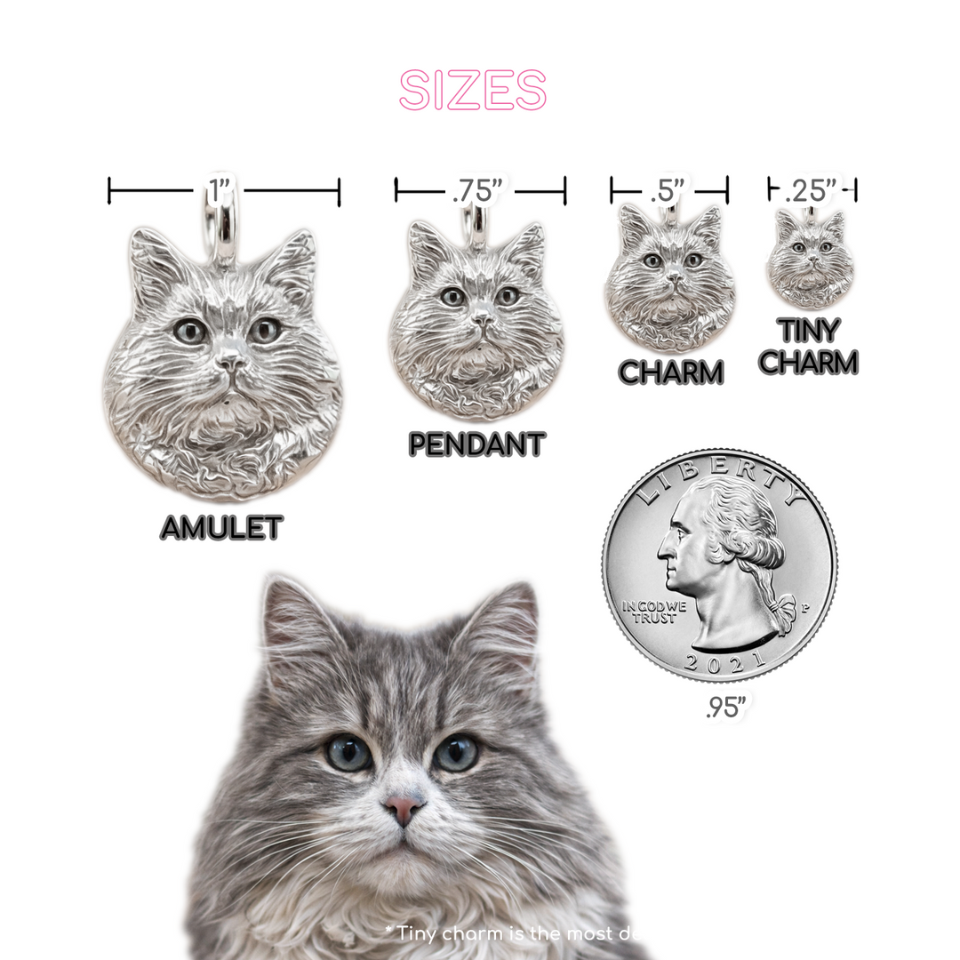 Custom Sterling Silver Charm, Pendant, or Amulet Necklace or Bracelet  – Handmade from Your Photo