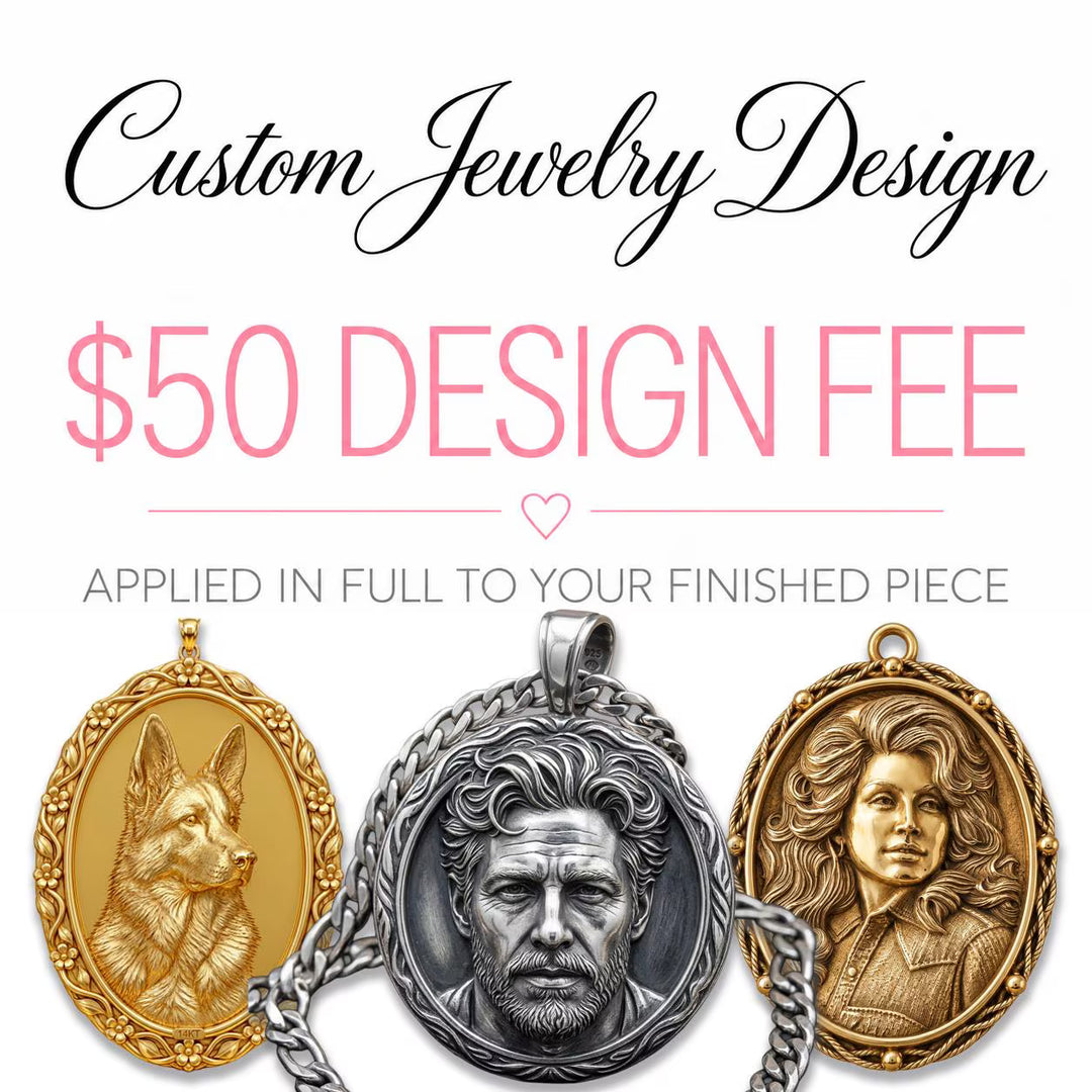 Custom Commission Jewelry Design Rendering | Personalized Charm, Pendant, or Amulet Concept | Made-to-Order Digital Jewelry Design
