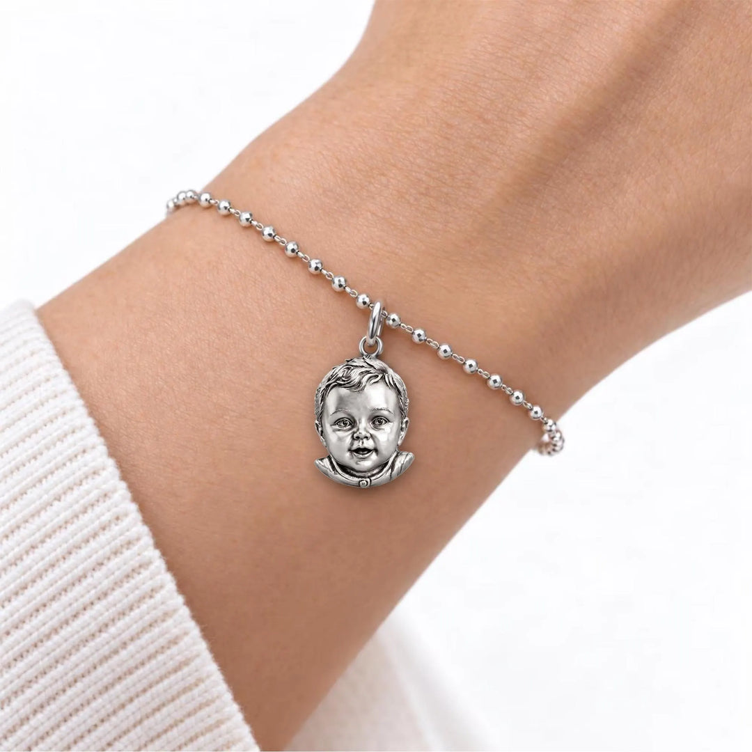 Custom Dog, Cat or Person Realistic Portrait Sculptural Charm of Pendant