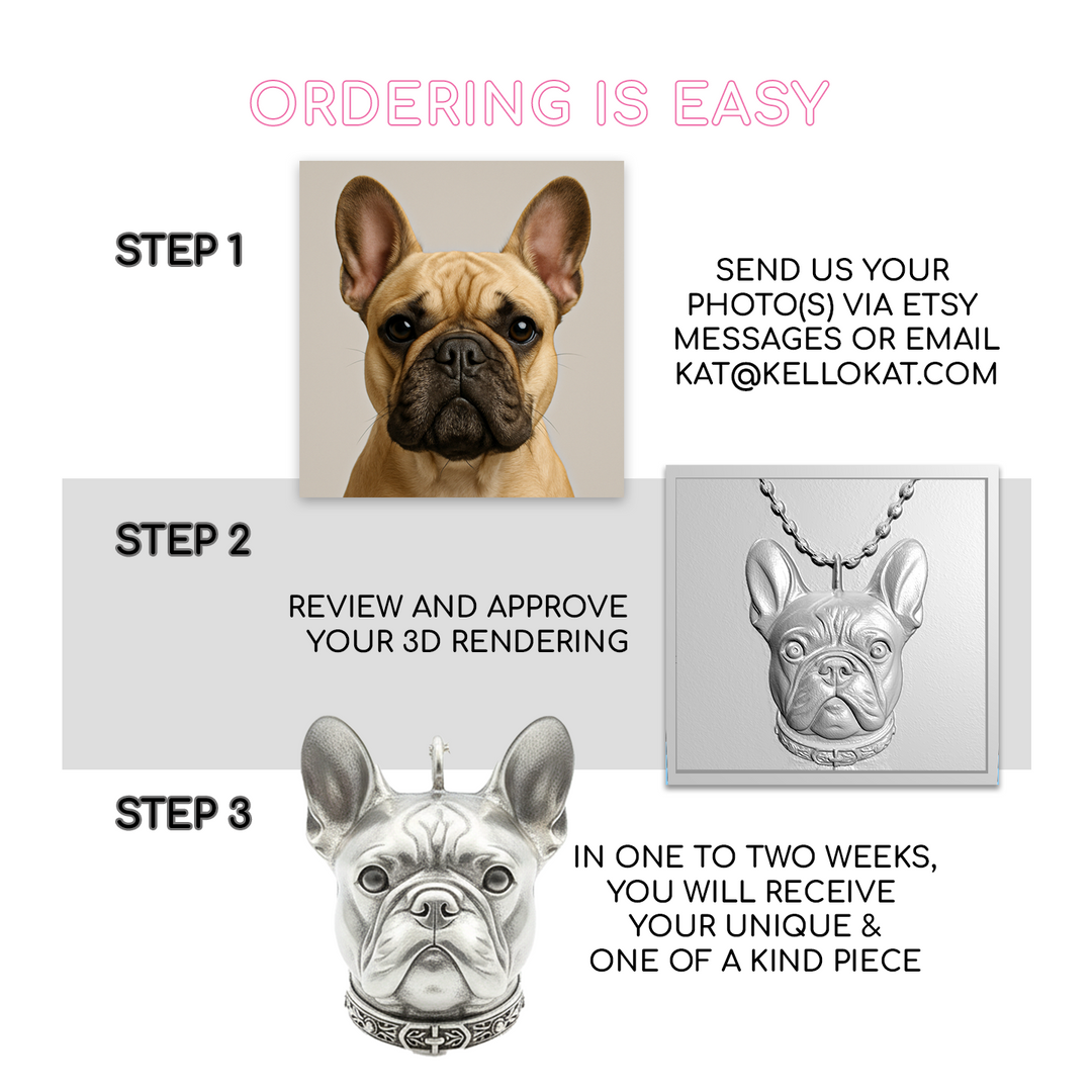 Custom Sterling Silver Charm, Pendant, or Amulet Necklace or Bracelet  – Handmade from Your Photo