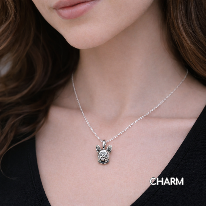 Custom Sterling Silver Charm, Pendant, or Amulet Necklace or Bracelet  – Handmade from Your Photo