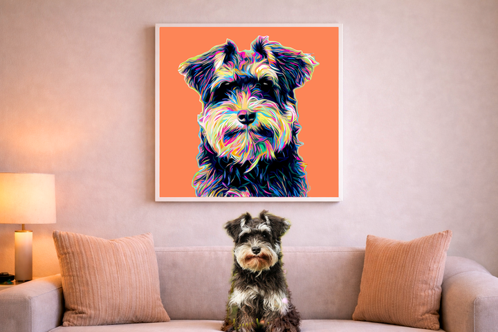 Custom POP Pet Portrait from Your Photo