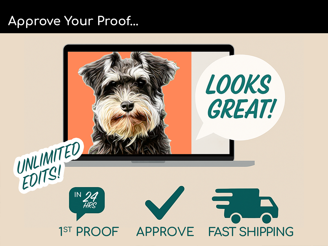 Custom POP Pet Portrait from Your Photo