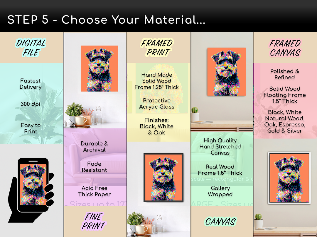 Custom POP Pet Portrait from Your Photo