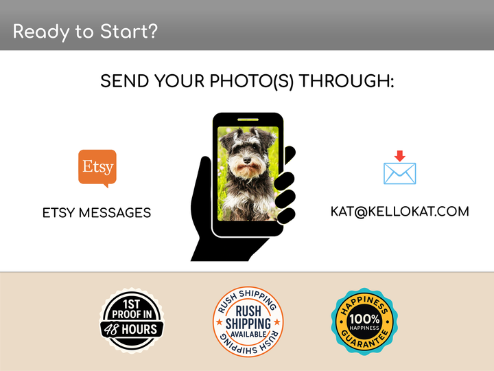 Custom Pet Portrait – Pop Ombre Style