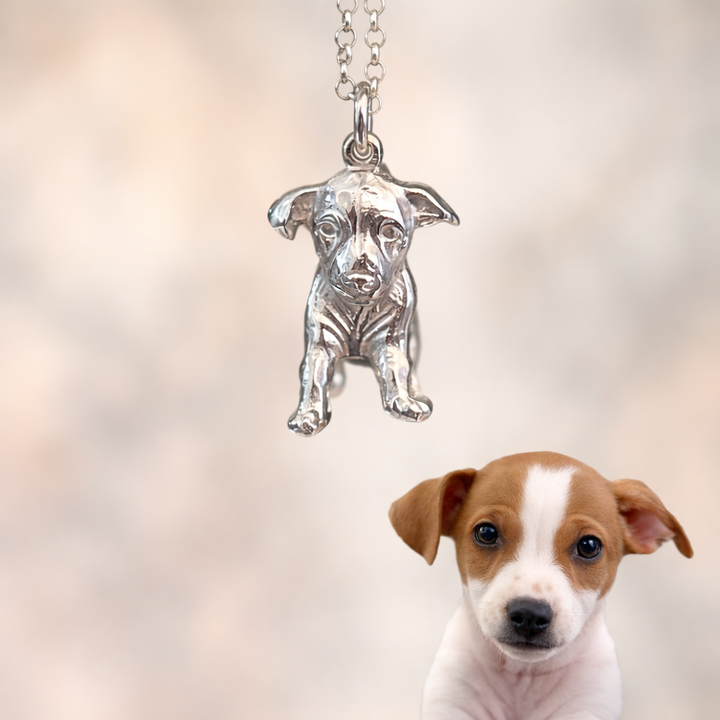Custom Sterling Silver Charm, Pendant, or Amulet Necklace or Bracelet  – Handmade from Your Photo