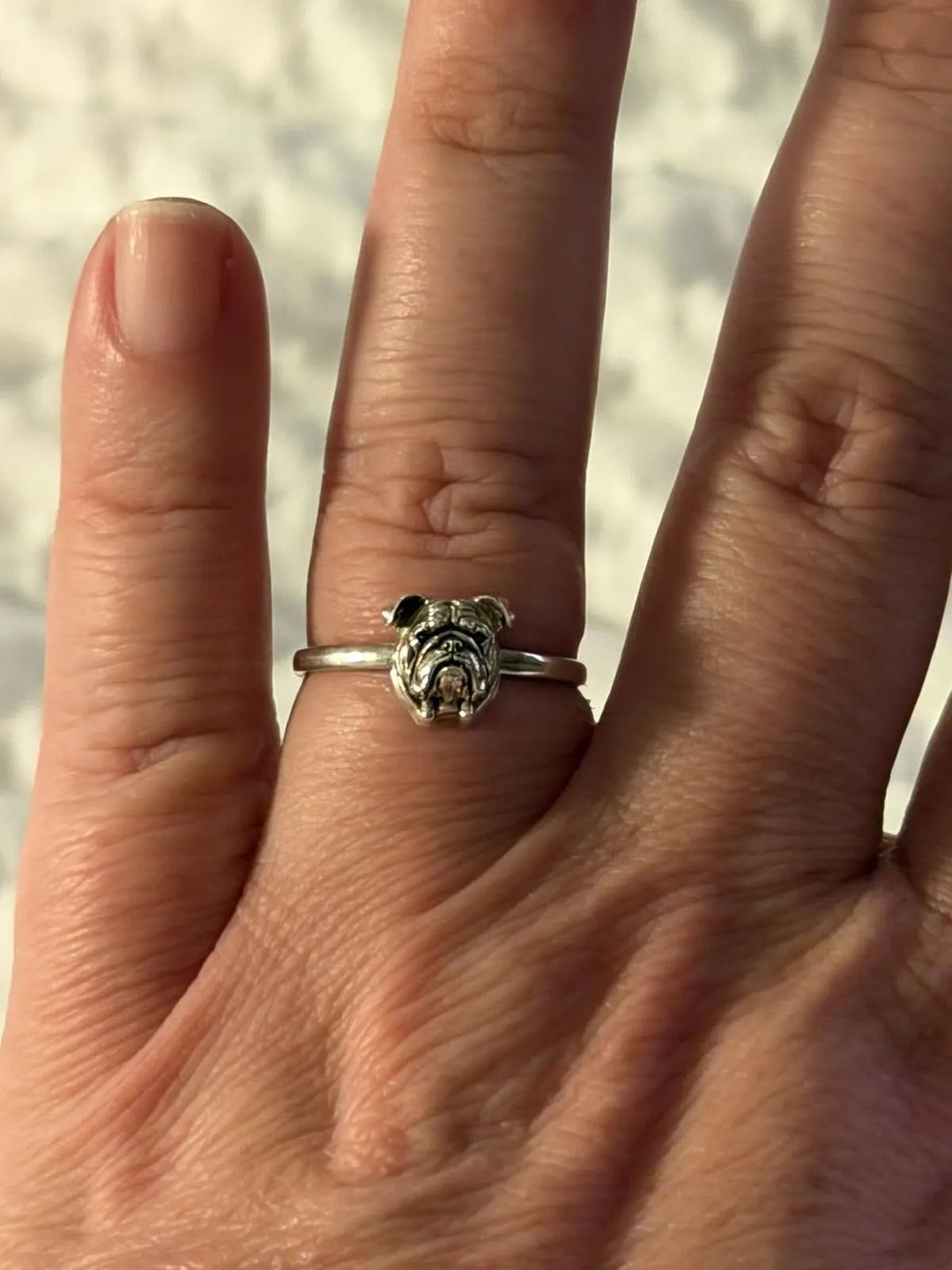 Custom Sculptural Stackable Portrait Rings