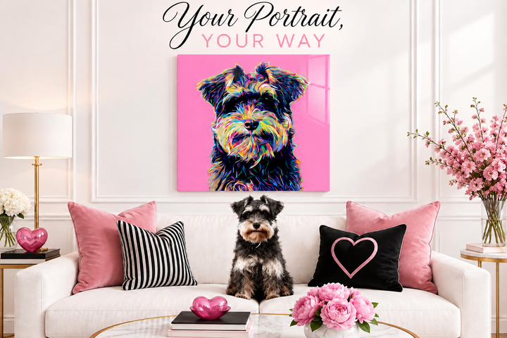 Custom Pop Portrait from Photo – Pet or Person