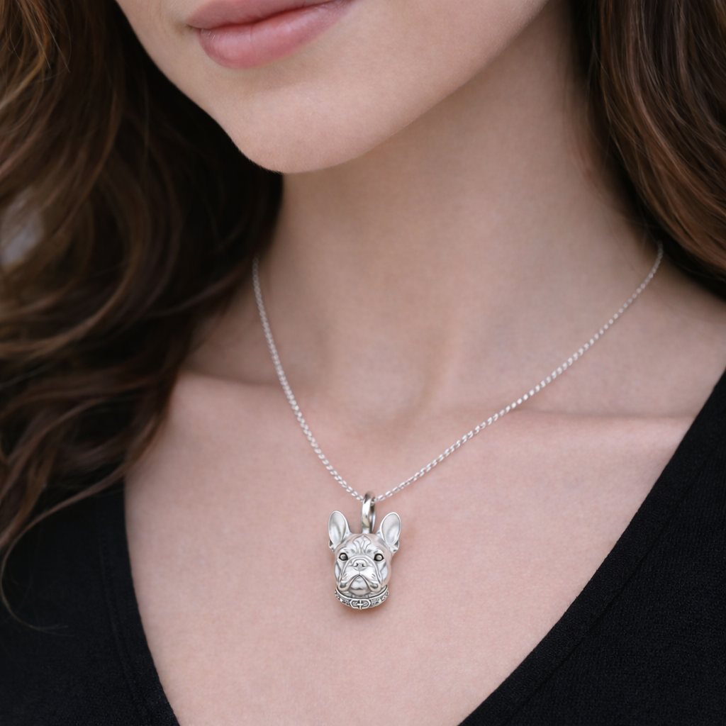 Custom Sterling Silver Charm, Pendant, or Amulet Necklace or Bracelet  – Handmade from Your Photo