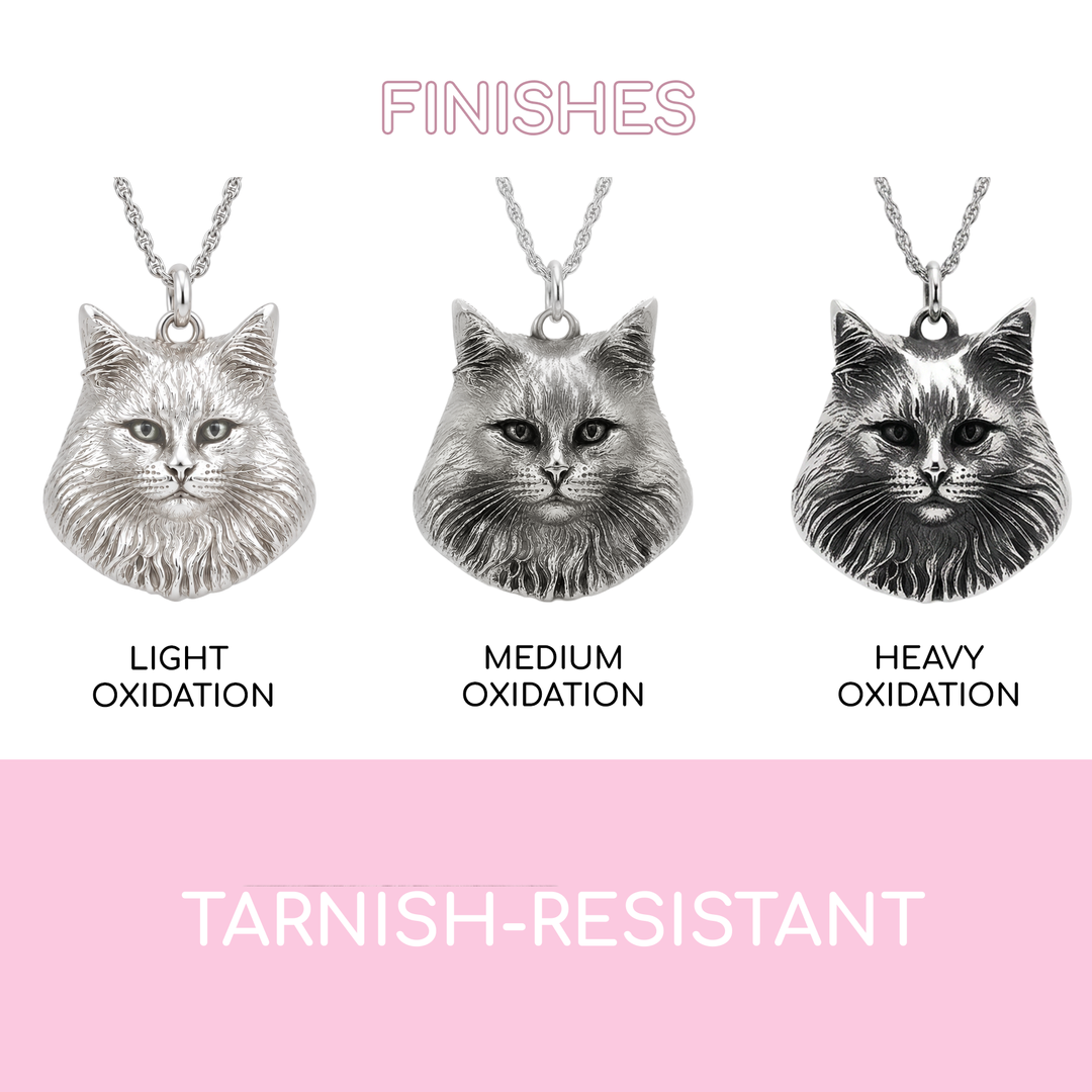 Custom Cat Sculptural Portrait Charm