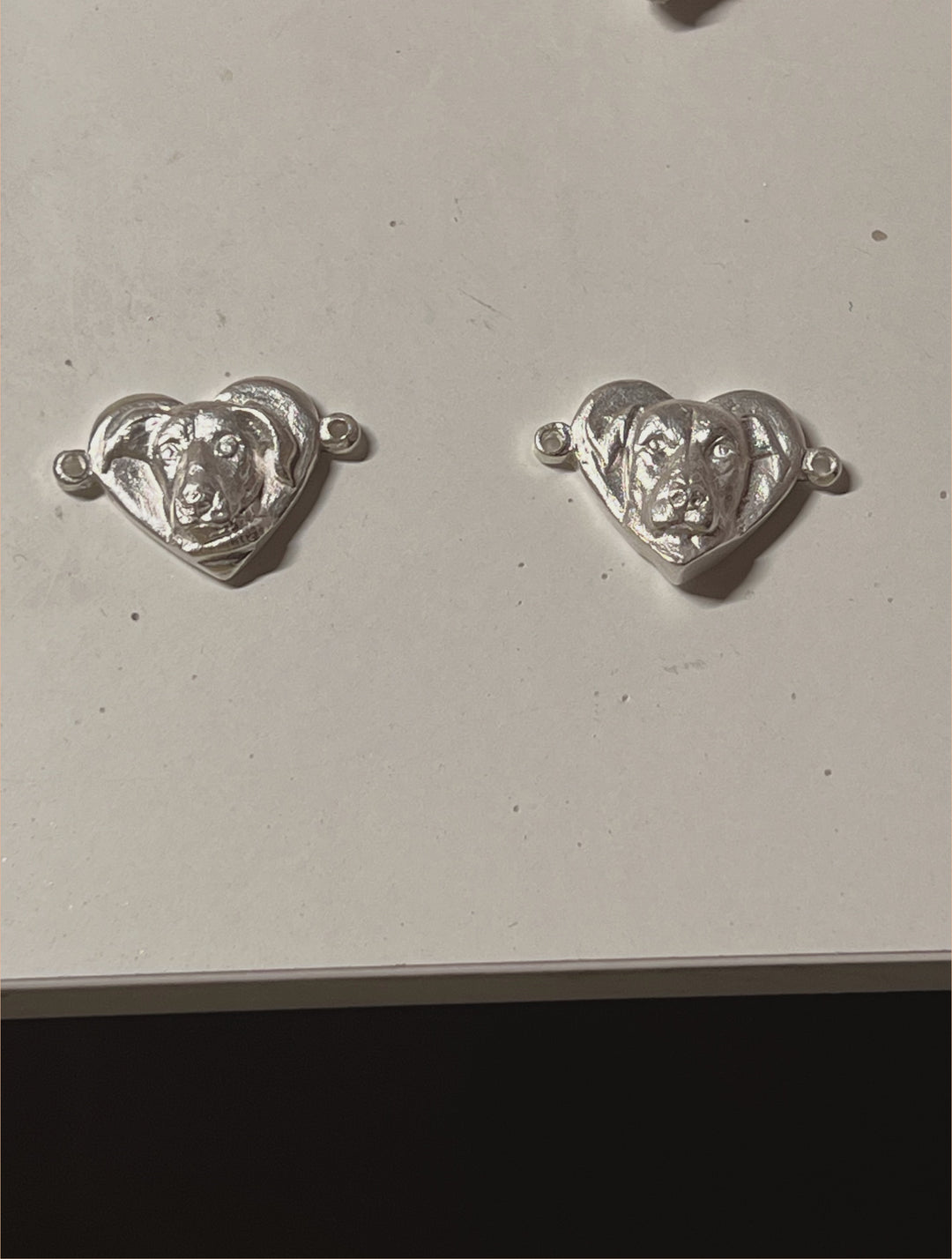 Custom Pet or Person Portrait Bracelet | Handmade Sterling Silver Heart Bracelet From Your Photo