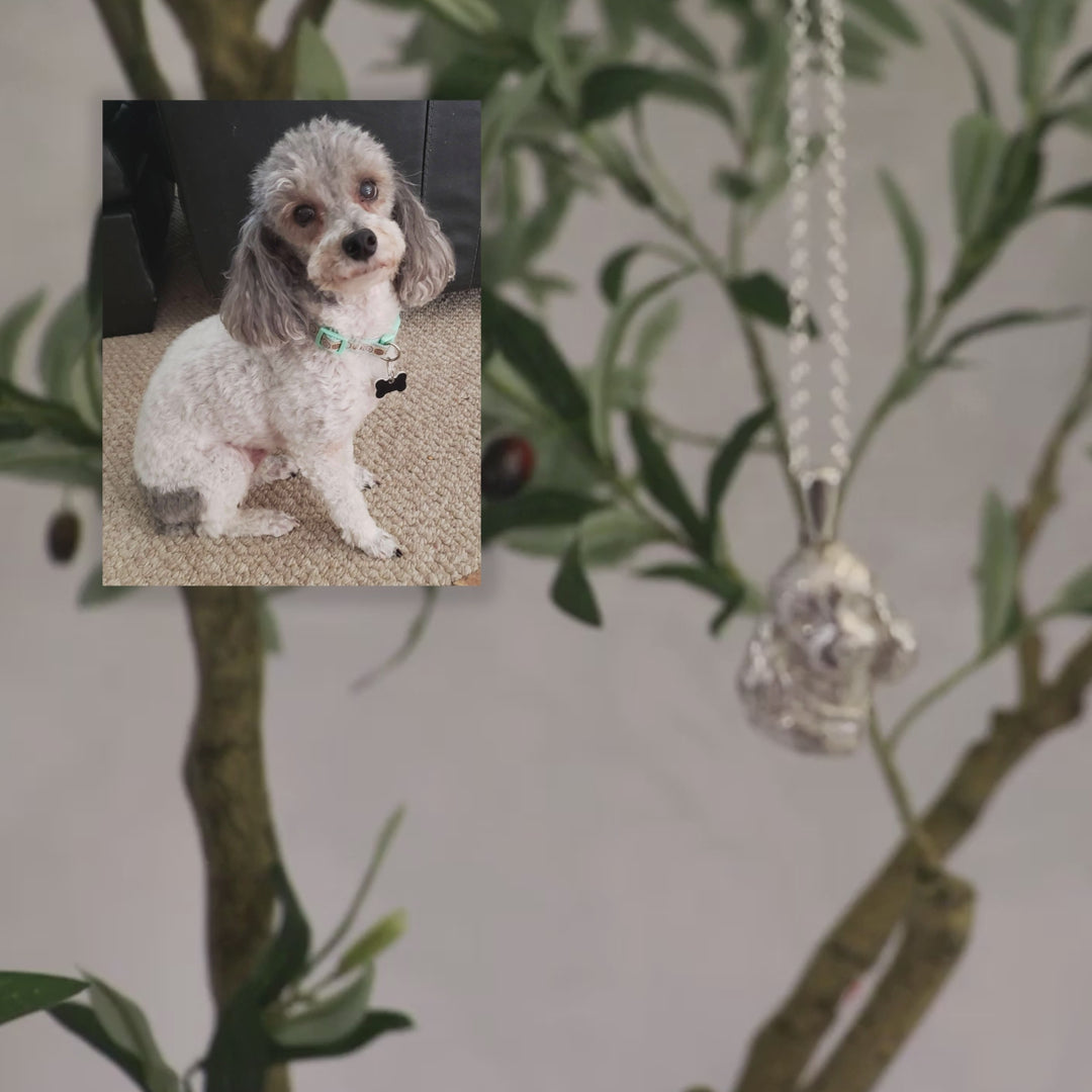 Custom Sterling Silver Charm, Pendant, or Amulet Necklace or Bracelet  – Handmade from Your Photo